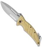 Ontario OKC XR-1 Extreme Rescue Folding Knife Desert Tan (3.38" Serr) 8762