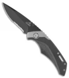 Gerber Contrast Frame Lock Knife G10/Steel (3" Black Serr) 0259