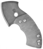 TuffKnives War Toad Friction Folder Knife Ti Diamond Back Spacer (2.1" Plain)