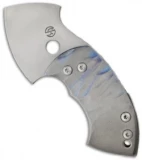 TuffKnives War Toad Friction Folder Knife Full Ti (2.1" Plain)