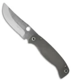 Farid Knives Custom K2 Knife Titanium Framelock Anodized (4.5" Satin)