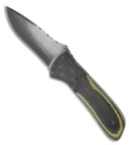 Burr Oak Knives Viper Knife Carbon Fiber/Green G-10 (3.5" San Mai)