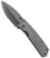 Schrade Drop Point Frame Lock Knife (3.7" Gray) SCH303