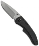 Schrade SCH101L Large Drop Point Folding Knife (3" Bead Blast Plain)