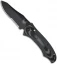 Benchmade 950SBK Rift Osborne Folding Knife (3.67" Black Serr)