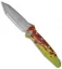 Microtech Socom Delta Zombie Green Tanto Knife (4" Bead Blast Full Serr) 163-9Z