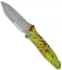Microtech Socom Delta Zombie Green Tanto Knife (4" Bead Blast Serr) A163-8Z