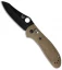 Benchmade Griptilian AXIS Lock Knife Sand (3.45" Black) 550BKHGSN