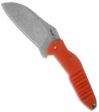 Boker S2 Liner Lock Knife Sniper Bladeworks Orange (4" Stonewash) Limited