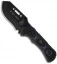 TOPS Knives XcEST-Delta Liner Lock Folding Knife (3.375" Black Plain)