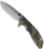 Hinderer Knives XM-24 Spanto Flipper Knife ACU Camo (4" Stonewash)