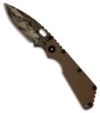 Strider SMF 3/4 Coyote G-10 Folding Knife (3.9" Digi Camo Plain)