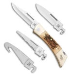Case Large Lockback XX-Changer Amber Bone Folding Knife 150