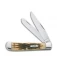 Case Trapper Knife 4.25" Amber Bone (6254 CV) 0163