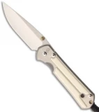 Chris Reeve Large Sebenza 21 Knife w/ Mammoth Inlay (3.625" Plain)