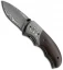 Boker Magnum Damascus Stubby Liner Lock Knife (2.32" Plain) 01MB178DAM