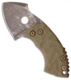 TuffKnives War Toad Friction Folder Knife MilliToad (2" Plain)