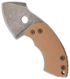 TuffKnives War Toad Friction Folder Knife CC Toad (2" Plain)