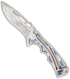 Brian Tighe Custom Tighenee Nirk Folder Knife (3.25" Damasteel)
