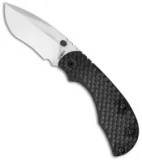 Strider RCC DGG Knife Black G-10 Folder (3.5" Satin)