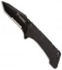 Smith & Wesson Extreme Ops Frame Lock Knife (3.9" Black Serr) CKG21BTS