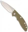 Hinderer Knives XM-18 3.0 Slicer Knife OD Green G-10 (Stonewash)