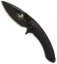 Microtech Whaleshark Blackout Flipper Knife G-10 (3.63" Plain) 167-1CTF Limited