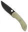 Deviant Blades Buffalo Liner Lock Knife G-10 (4" Black)