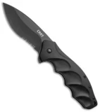 CRKT Ken Onion Foresight Liner Lock Knife (3.5" Black Serr) K220KKS