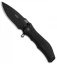 HTM Darrel Ralph Gun Hammer Torpedo Manual Flipper Knife (3.5" Black)