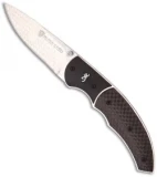 Browning Black Label Turning Point Knife Carbon Fiber (3" Satin) 133BL