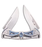 Brian Tighe Custom Buy Tighe Knife Dual Blade Titanium Folder