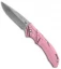 Buck Bantam BLW Lockback Knife Pink Mossy Oak Camo (3.125" Satin) 0285CMS10