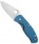 Spyderco Persistence Folding Knife Blue G-10 (2.75" Satin) C136GPBL