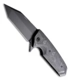 Hogue Knives EX02 Knife Tanto Flipper Black/Gray G-Mascus (3.375" Plain) 34229