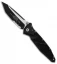 Microtech Socom Elite Tanto Manual Knife (4" Black Serr) 161-2
