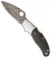 Spyderco Caly 3 Sprint Carbon Fiber Damascus Knife (3" Plain) C113CFPD