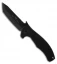 Emerson Roadhouse BT Black G-10 Folding Knife (3.8" Black Plain)