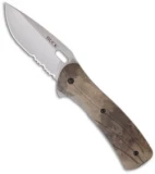 Buck Vantage Force Pro A-TACS Camo Liner Lock Knife (3.25" Stonewash) 0845CMX-B