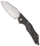 Microtech Select Fire Knife Manual Folder (3.5" Bead Blast Serr) 129-8