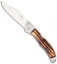 Cold Steel Lone Star Hunter Knife + Thumb Stud (4" Satin) 54SBHT