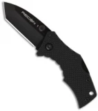 Cold Steel Micro Recon 1 Tanto Tri-Ad Lock Knife (2" Black) 27TDT