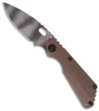 Strider SnG CC Coyote G-10 Folding Knife (3.5" Tiger Stripe Plain)