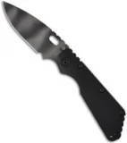 Strider SMF-CC Black G-10 Folding Knife (3.9" Tiger Stripe Plain)