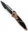 Microtech Socom Elite Manual Knife Tan (4" Black Serr) 160-2TA