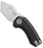 Damned Designs Ryu Liner Lock Knife Black G-10 (2" SW)