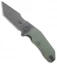 Damned Designs Yokai Liner Lock Knife Jade G-10 (3.5" SW)