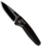 SOG One-Zero XR Lock Knife Black Aluminum (3.1" Black Chrome)