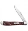 Case Slimline Trapper Knife  4.1" Brown Maple Burl Wood (71048 SS) 64063