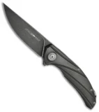 Viper Knives Anso Orso 2 Frame Lock Knife Titanium Black SW (3.4" Black SW)